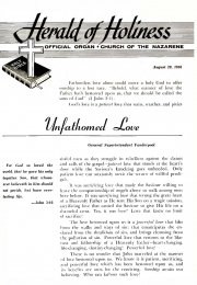 Title Page of Herald of Holiness - August 29, 1956