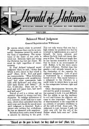 Title Page of Herald of Holiness - July 6, 1955.