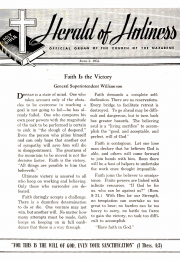 Title Page of Herald of Holiness - June 3, 1953