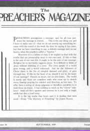 Preacher's Magazine Cover
