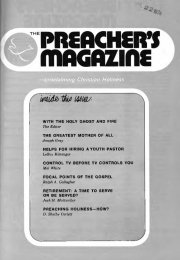 Title Page of Preacher's Magazine