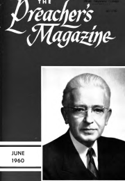 Cover of Preacher's Magazine Photo of Paul Scherer