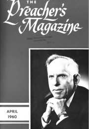 Cover of Preacher's Magazine Photo of Clovis G. Chappell