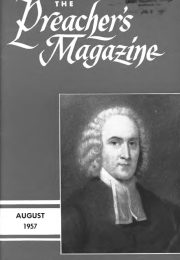 Title Page of Preacher's Magazine Portrait of Jonathan Edwards