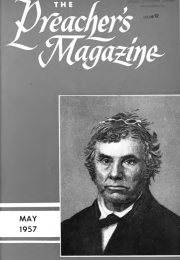 Title Page of Preacher's Magazine Portrait of Peter Cartwright