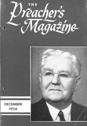 Title Page of Preacher's Magazine Photo of E P Ellyson