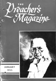Title Page of Preacher's Magazine Portrait of John Wesley