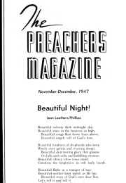 Title Page of Preacher's Magazine