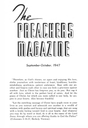 Title Page of Preacher's Magazine