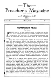 Cover of Preacher's Magazine