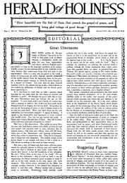 Title Page of Herald of Holiness - June 26, 1918