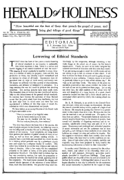 Title Page of Herald of Holiness - April 27, 1921