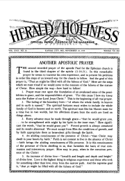 Front page of Herald of Holiness - November 28, 1928