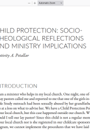 Child Protection intro page image 