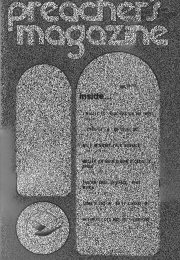 Preacher's Magazine Volume 53 Number 4, July-August, 1978
