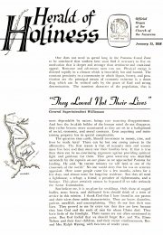 Herald of Holiness - January 15, 1958