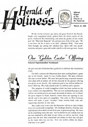 Herald of Holiness - March 12, 1958