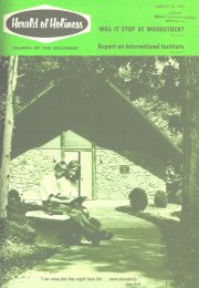 Herald of Holiness - August 19, 1970