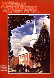 Herald of Holiness - April 15, 1982