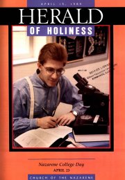 Herald of Holiness - April 15, 1989