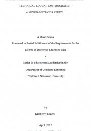 Student perceptions on the impact of career and technical education programs: a mixed methods study