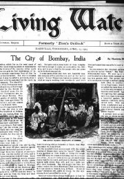 Living Water, Oct. 01, 1914