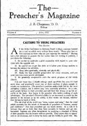 Preacher's Magazine June 1933