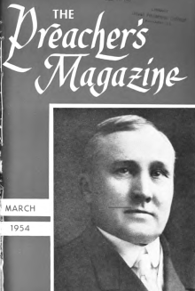 Title Page of Preacher's Magazine Photo of C. E. Cornell