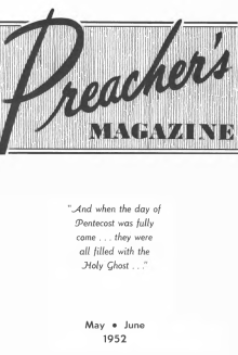 Title Page of Preacher's Magazine
