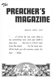Title Page of Preacher's Magazine