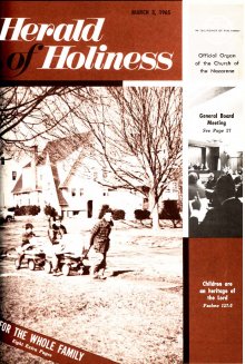 Herald of Holiness - March 3, 1965
