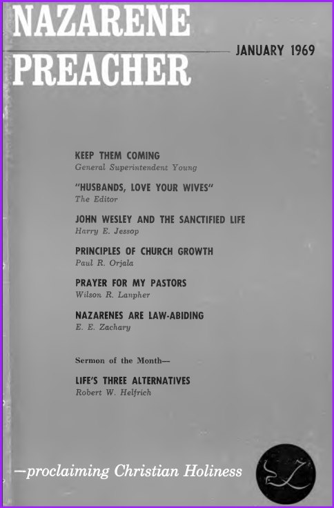 Cover of "The Nazarene Preacher"