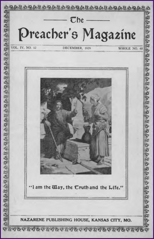 Cover of Preacher's Magazine
