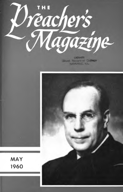 Cover of Preacher's Magazine Photo of George A. Buttrick