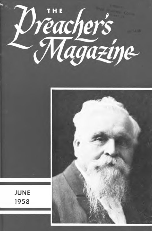 Title Page of Preacher's Magazine Photo of H. D. Brown