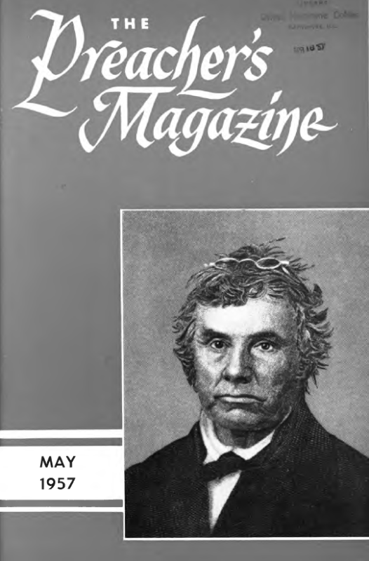 Title Page of Preacher's Magazine Portrait of Peter Cartwright