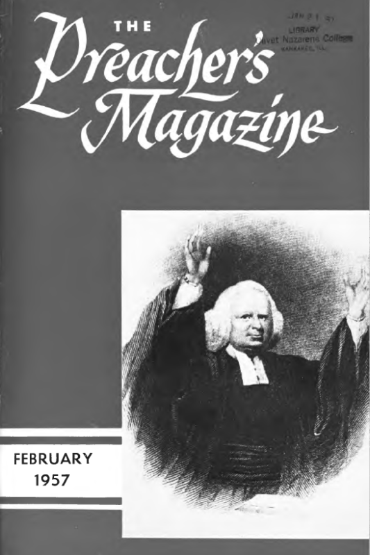 Title Page of Preacher's Magazine Portrait of George Whitefield
