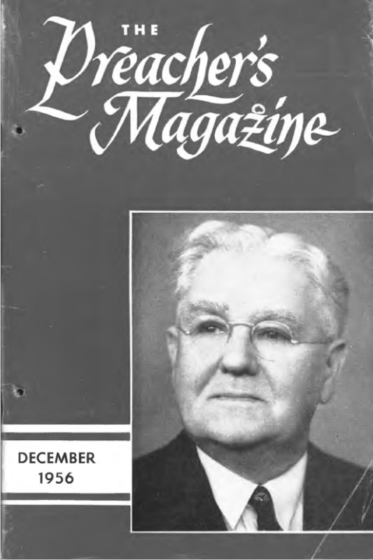 Title Page of Preacher's Magazine Photo of E P Ellyson