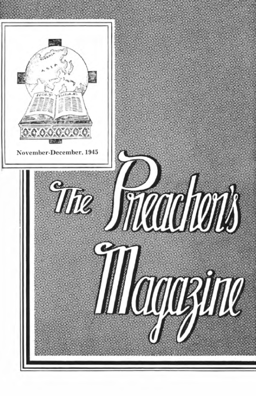 Title Page of Preacher's Magazine