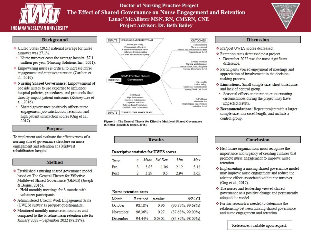 McAllister Poster