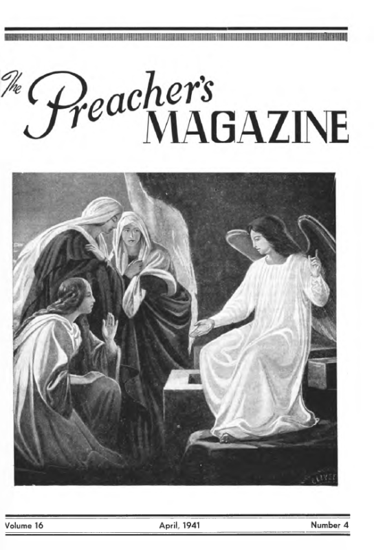 Title Page of Preacher's Magazine