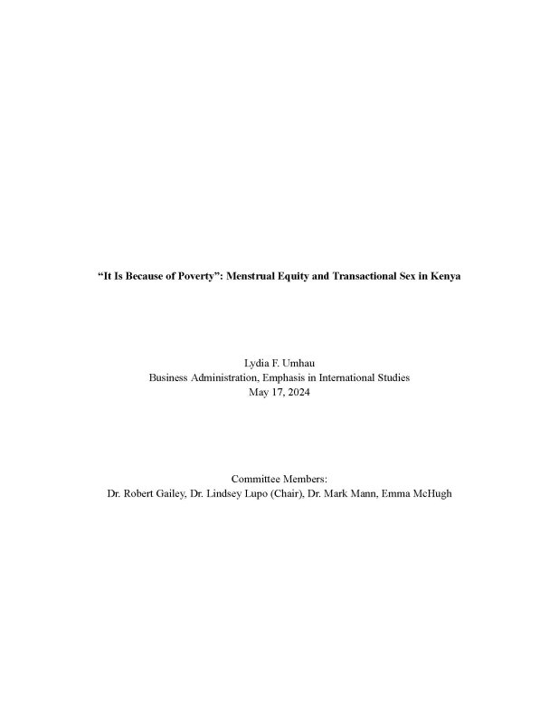 Lydia Umhau Cover Sheet