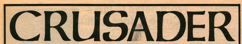 The Crusader, Vol. XXXVII, 1982-1983